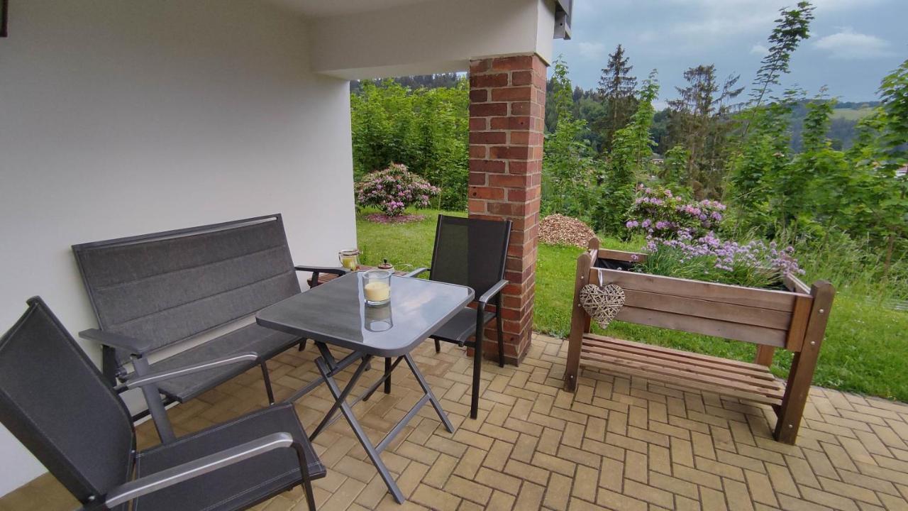 Ferienwohnung Feriendomizil Am Hochwald Dippoldiswalde Exterior foto