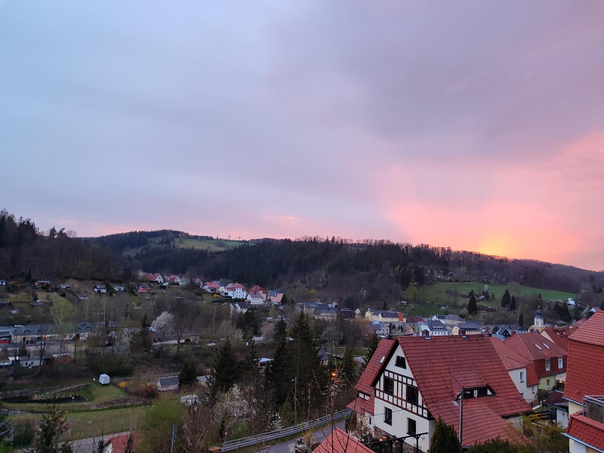 Ferienwohnung Feriendomizil Am Hochwald Dippoldiswalde Exterior foto
